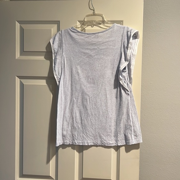 Super soft, flutter sleeve top - Picture 3 of 3